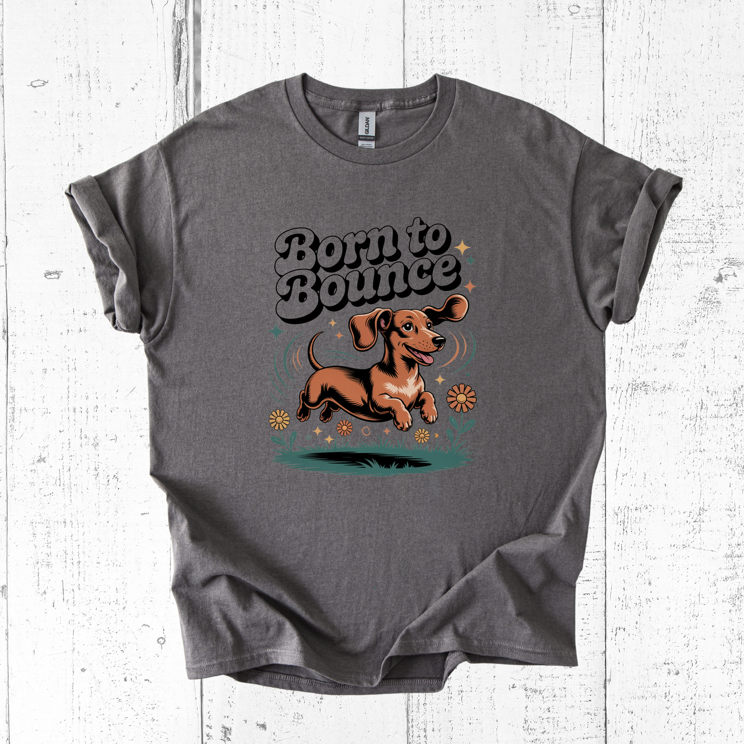 Born to Bounce Dog T-Shirt β Funny Pet Lover Gift