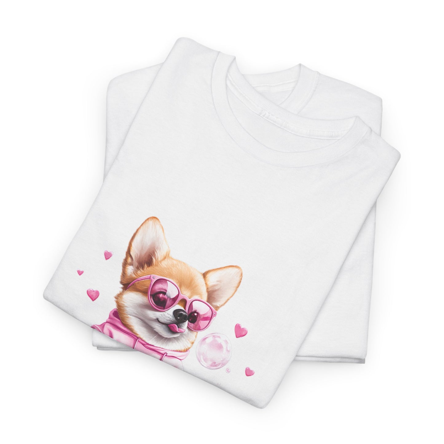 Unisex 'Butt Queen' Corgi tee - available in sizes XS to 5XL for all body types