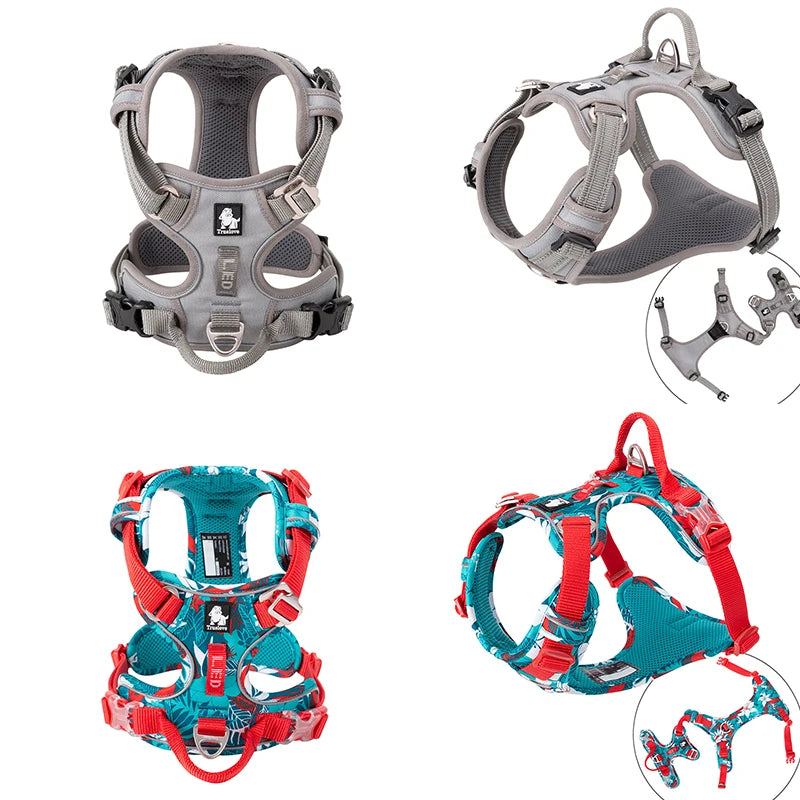 Adjustable escape-proof vest for terriers, huskies, and clever breeds