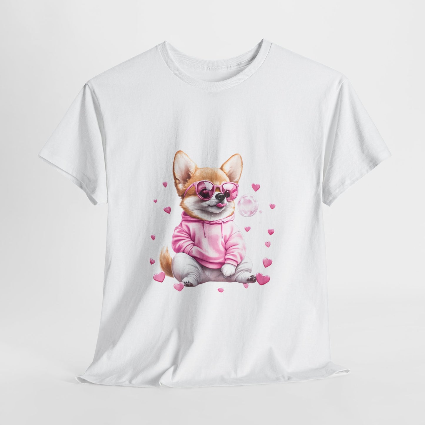 Kawaii Corgi shirt - share your #WiggleButtEnergy in this playful 'Butt Queen' tee