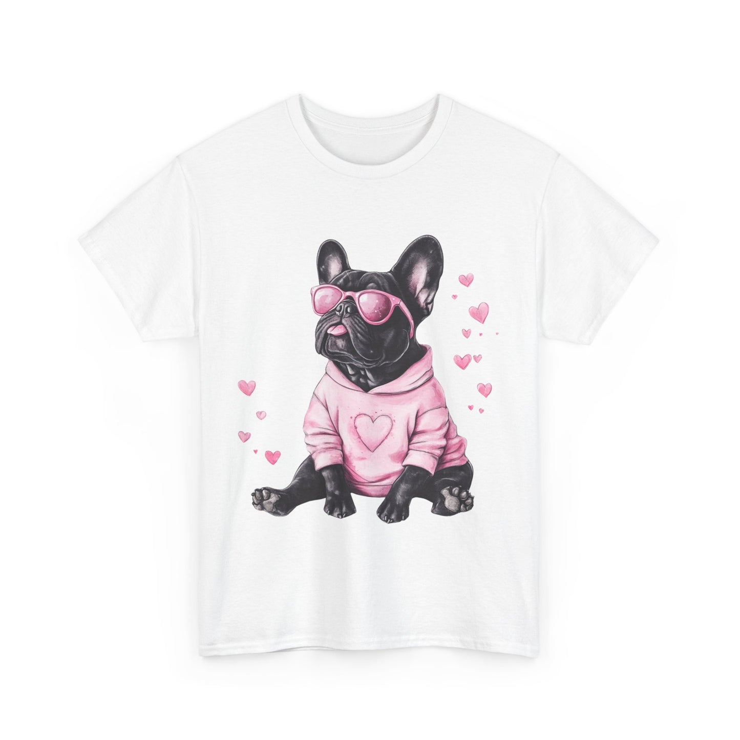 Everyday Frenchie apparel - durable cotton shirt with dog design