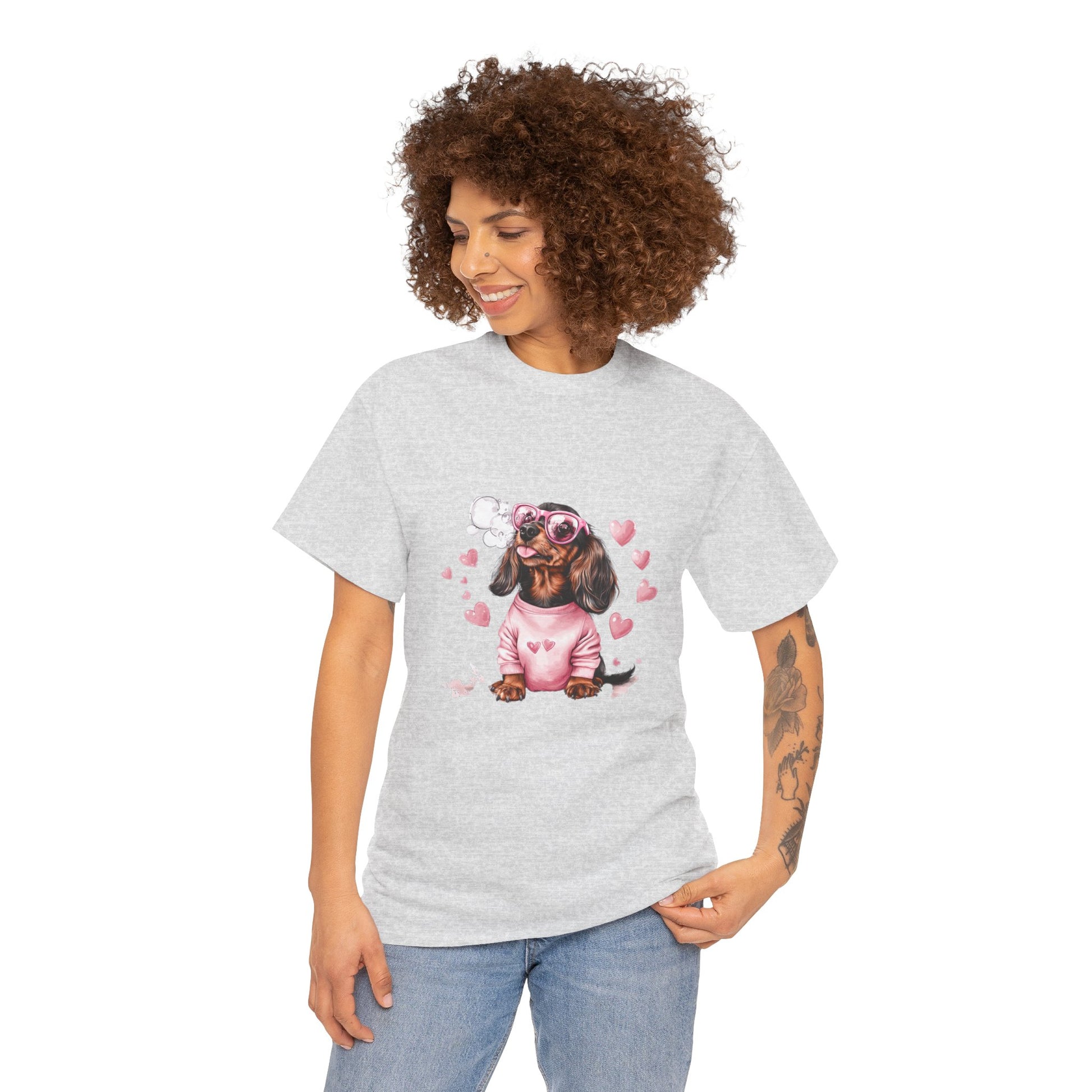 Breathable dog lover tee - soft pre-shrunk cotton for all seasons