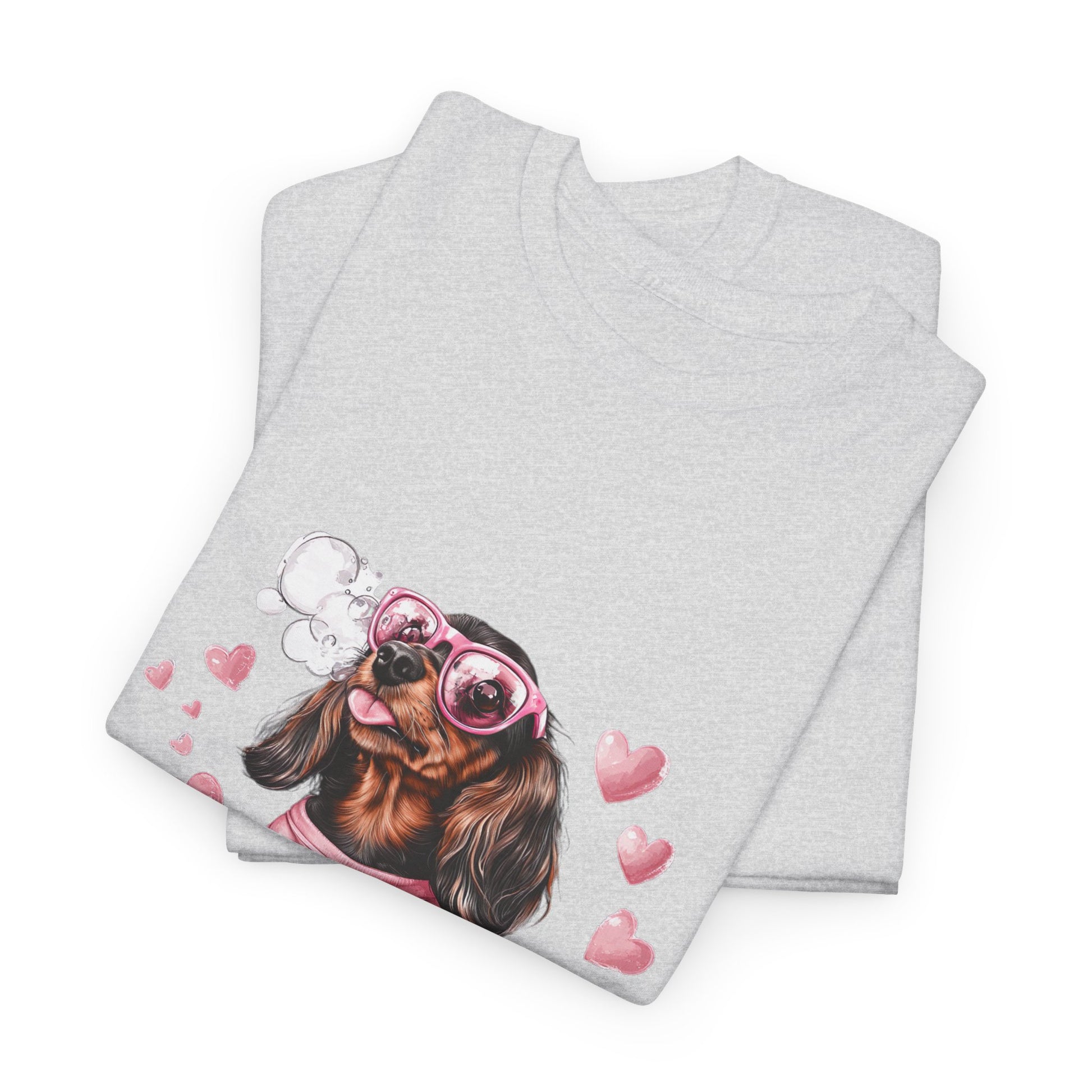 Summer wiener dog tee - lightweight breathable version