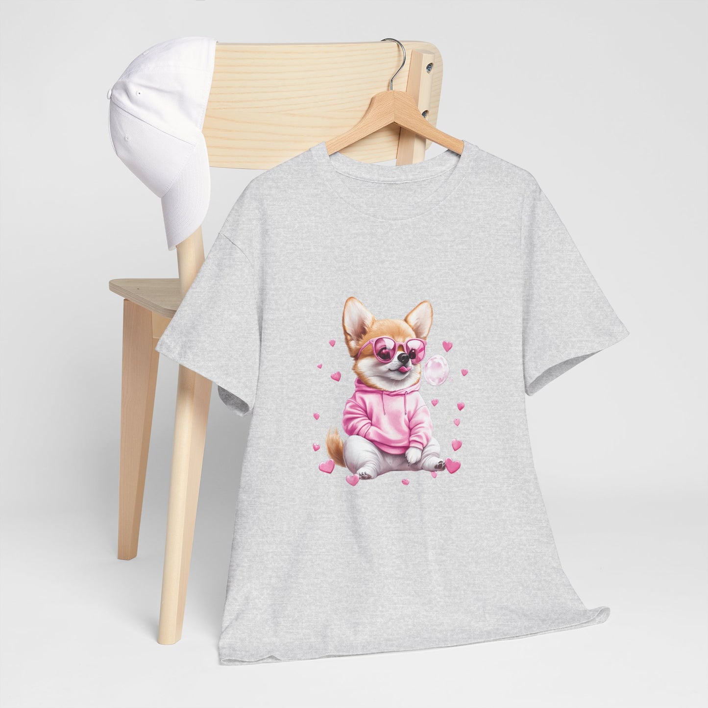 Best birthday gift for Corgi moms - funny Butt Queen dog shirt with cute cartoon design