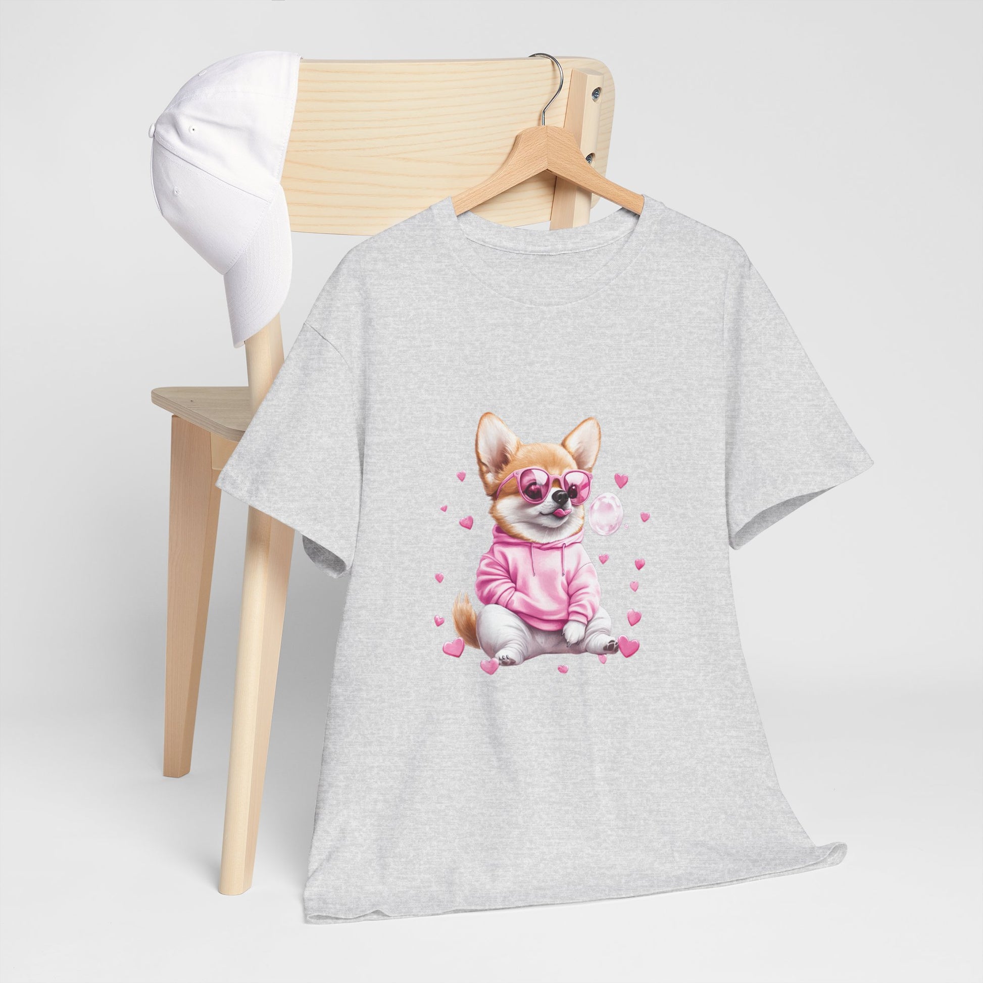 Best birthday gift for Corgi moms - funny Butt Queen dog shirt with cute cartoon design