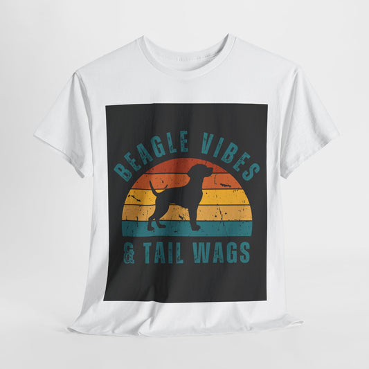Beagle Vibes Unisex Heavy Cotton Tee