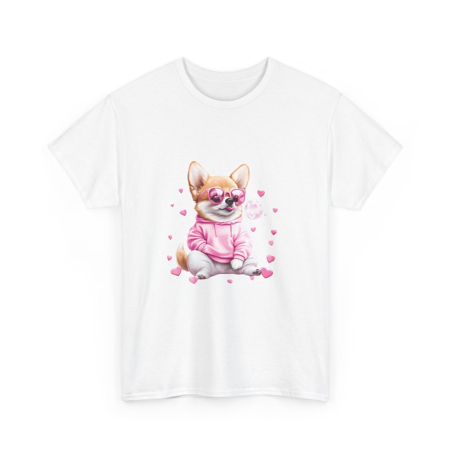 Soft cotton Corgi owner shirt with playful butt-focused design - perfect gift for Pembroke Welsh Corgi lovers
