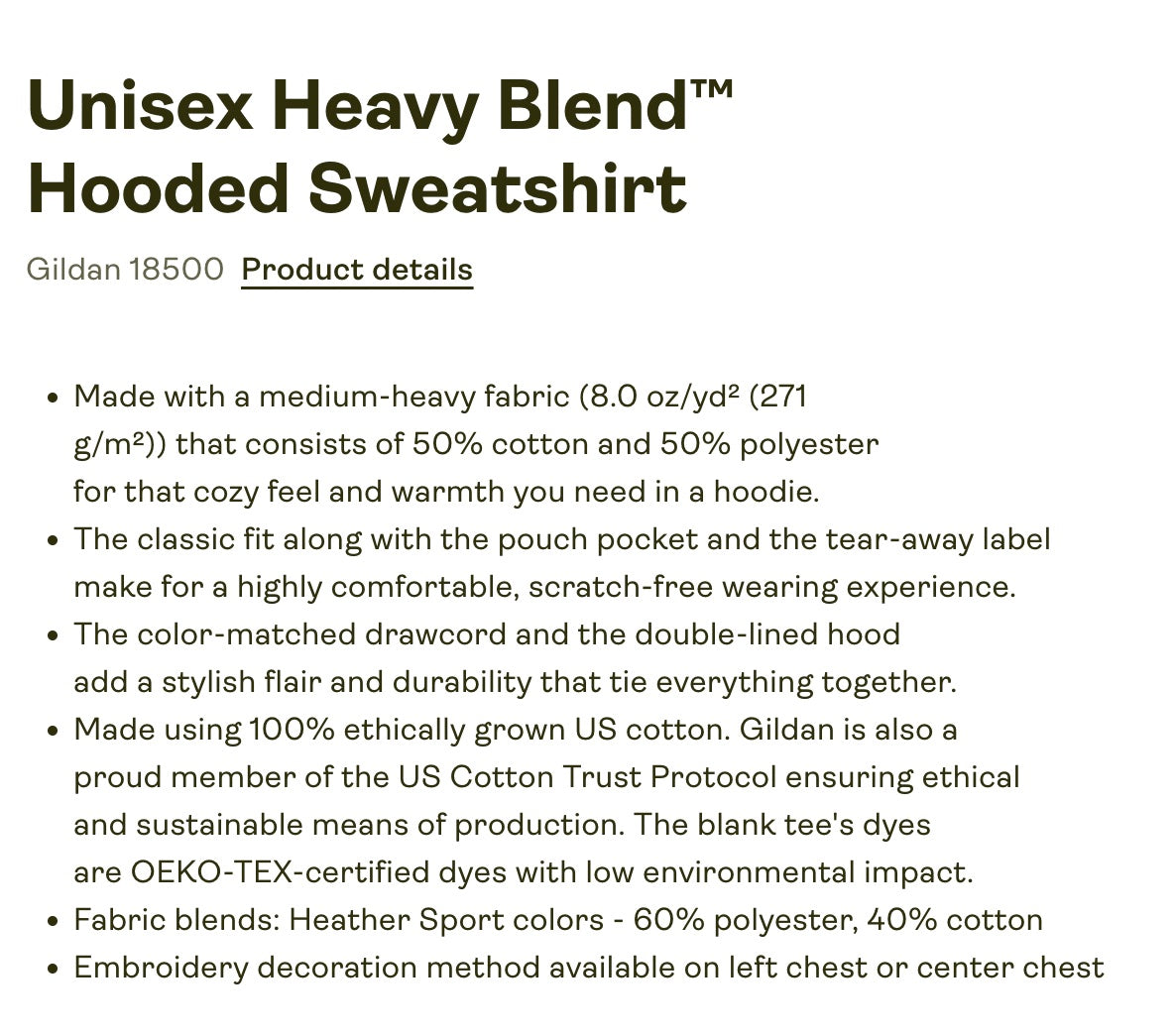 Product details