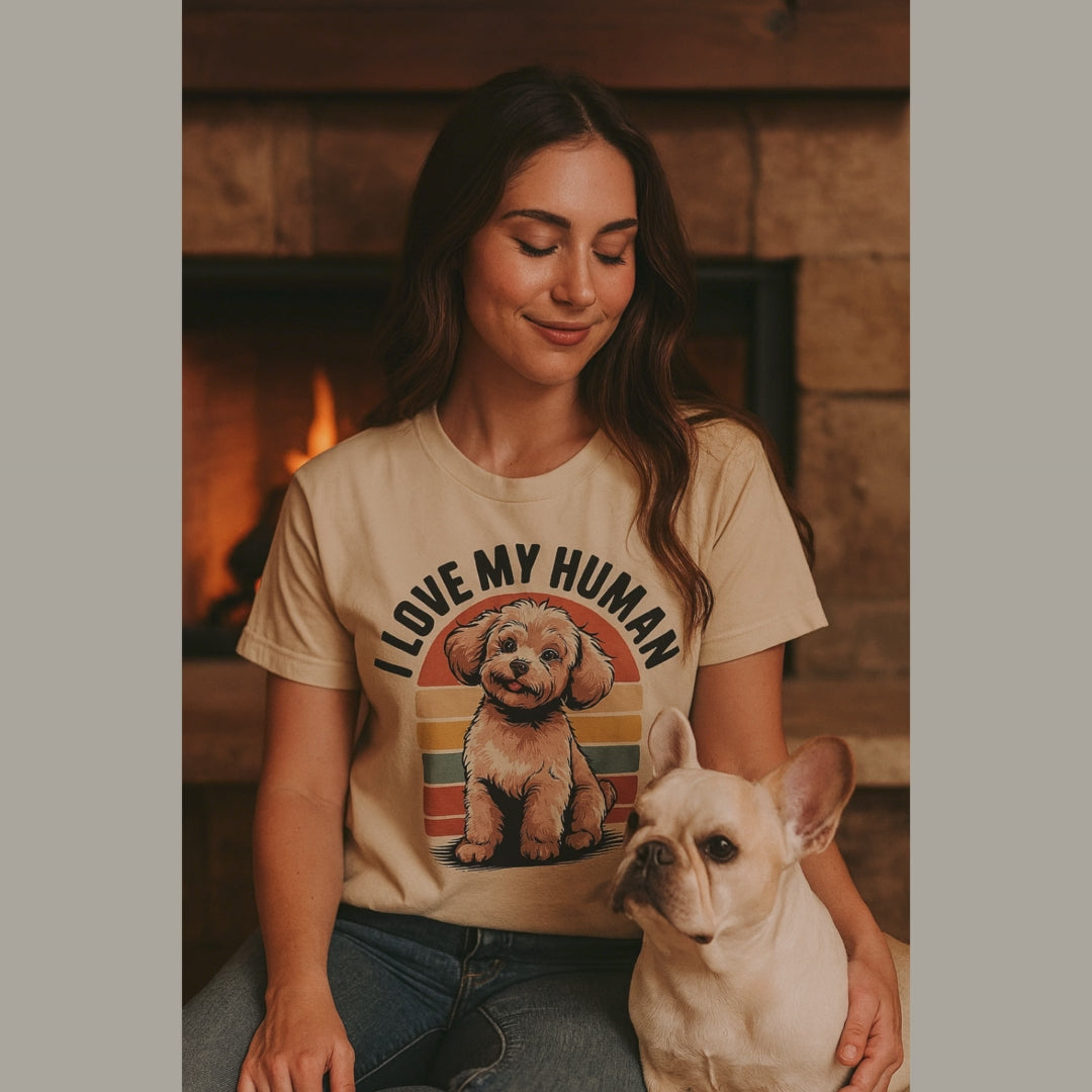 Load video: Funny Dachshund tee dog lover shirt small dog tee